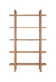 GINER Y COLOMER Étagère fabriquée à la main en bois d'acacia 110cm